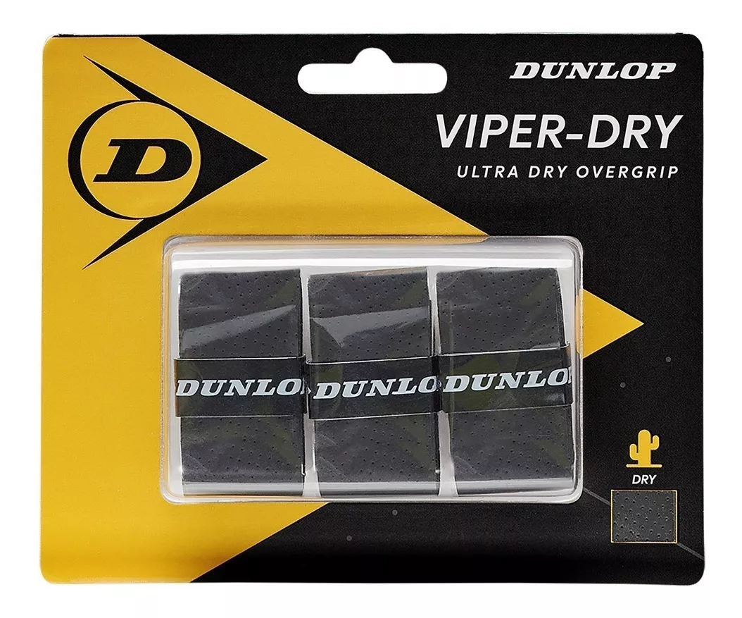 Overgrip Dunlop Viper Dry Negro X3