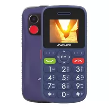 Celular Nuevo Advance 2g/adecuado Para Baja Vision Y Aud 