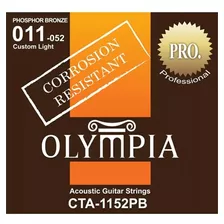 Cuerdas Guitarra Acústica Olympia Cta1152pb 011-052
