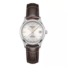 Reloj Certina Ds 8 Cuero Café