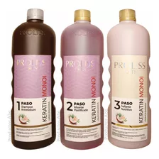 Shampoo Antiresiduos + Keratina Monoi + Sellante Nutritivo