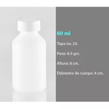 Envase De Plastico De 250 Ml Y 60 Ml Polietileno 