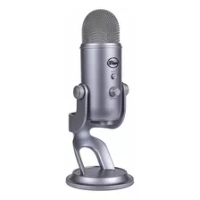 Micrófono Blue Yeti Condensador Omnidireccional Color Space Gray