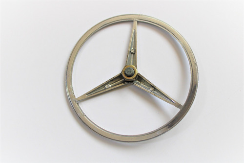 Emblema Mercedes Benz Logo Original Metal Cromo Foto 2