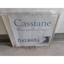Cd Cassiane Com Muito Louvor Playback Mk Publicita Original 