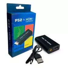 Adaptador Conversor Ps2 Audio Vídeo Av Para Cabo Hdmi