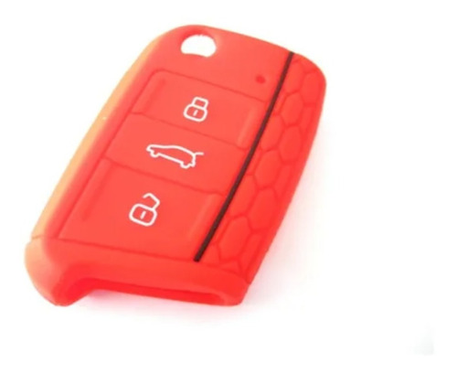 Funda Llave Vw Gti Polo Golf 3 Botones Silicon Polo Jetta Foto 6