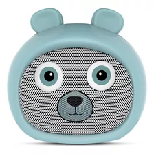 Parlante Portatil Animales Bluetooth Microfono Soul Pet Tws Color Oso Verde