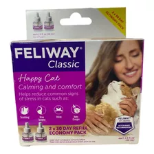 Feliway Classic Recarga De 2 X 30 Dias 48ml