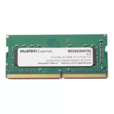 Memória Ram Essentials 8gb 1 Mushkin Mes4s266kf8g