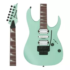 Guitarra Elétrica Ibanez Rg Series Rg470dx Superstrato De Meranti 2024 Sea Foam Green Matte Verniz Brilhante Com Diapasão De Jatobá