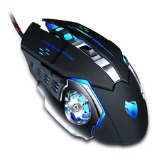 Nuevo Mouse Freewolf X8 Rgb Reforzado, 5 Botones, 3200 Dpi