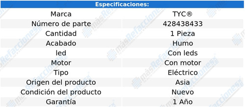 Faro Audi A3 2013-14-2015-16 Elect C/mot Leds Derecho Ald Foto 2