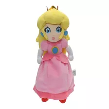 Peluche Princesa Peach Super Mario Nintendo 25 Cm Felpa