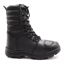 Coturno Militar Bota Tática Zíper Vegano Lughato 1907