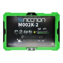 Tablet Necnon M002k-2 Android 8.1 7 8gb Verde Y 1gb De Memoria Ram