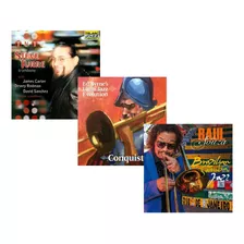 Trombonistas / Instrumental / Latin Jazz (kit C/ 3 Cds)
