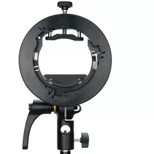 Rotula Soporte Godox P/ Speedlite S2 Montura Bowens-fact A-b