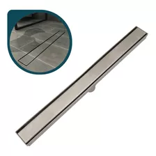 6 Ralo Linear Oculto 90 Cm Inox Invisível Nao É Pvc Kit 6un