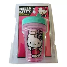 Set De 3 Vasos Reutilizables Hello Kitty Aprendizaje Licenci
