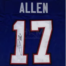 Jersey Autografiado Josh Allen Buffalo Bills Cstm Mafia Nfl