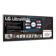 Monitor Gamer LG Ultrawide 34wp550-bj Lcd 34 Preto Sem Base