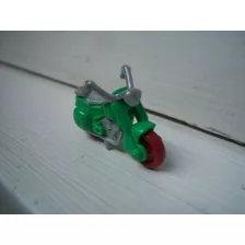 Moto Vintage Retro Kinder Verde Motocicleta