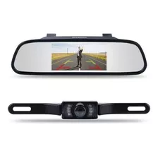 Camara De Reversa Con Led + Retrovisor Con Pantalla 4.3 PuLG