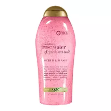 Body Wash Ogx Exfoliante Sal De Rosa Y Agua De Rosas- 577 Ml