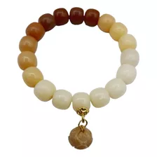 Pulseira Artesanal Contas De Sementes Bodhi 10mm