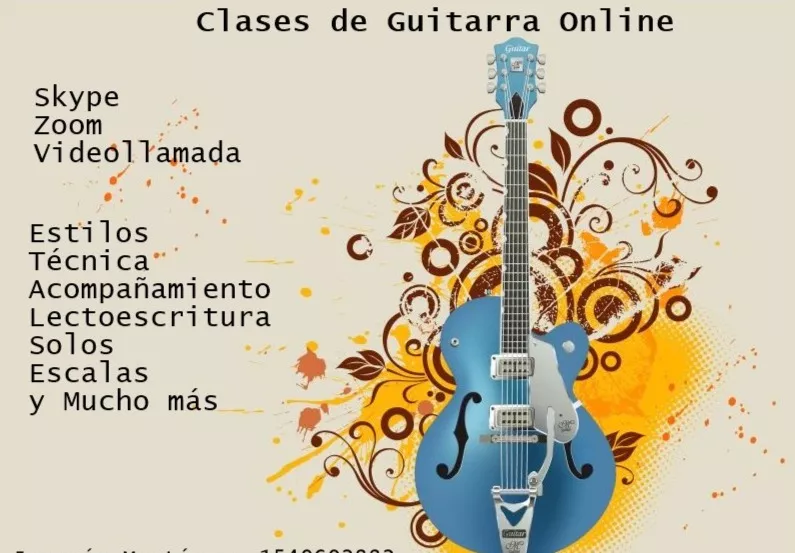 Clases De Guitarra  En La Lucila Y  Online.