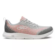 Zapatilla Mujer Citrus Rosado/gris Olympikus