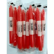 Velas Roja Pack De 10u 