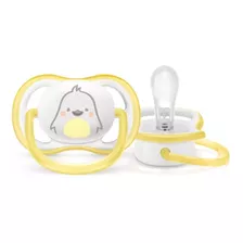 Chupeta Avent Ultra Air 0-6 Meses Menino Pinguim Branca Unit