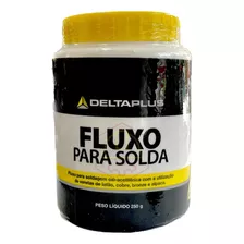 Fluxo Para Solda Uso Varetas / Cobre / Bronze / Alpaca 250g