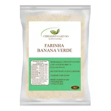 Farinha De Banana Verde 1kg Alta Qualidade