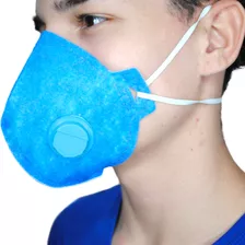 Mascara Respiratoria Com Elastico Segurança Pff2 C/ Valvula