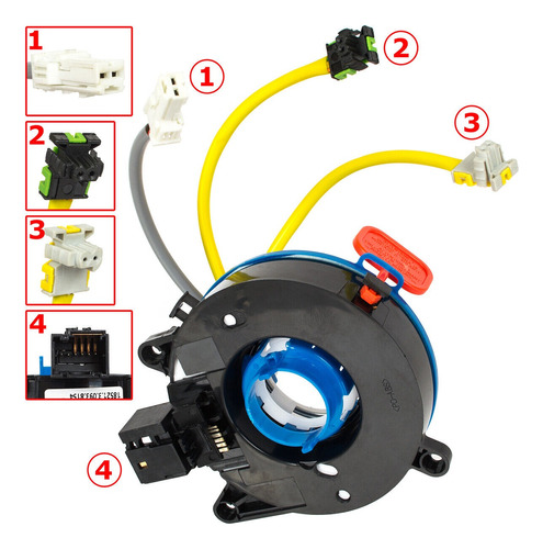 Pista Carrete Resorte Reloj Para Fiat Croma 2007 59001050 Foto 2