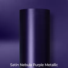 Adesivo Envelopamento Satin Nebula Purple Metallic 25mx1,38m