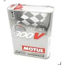 Oleo De Motor Motul 300v Power 5w40 2l 100% Sintetico Racing