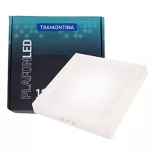 Painel Led 18w Embutir Sobrepor, 3000k À 6500k Tramontina