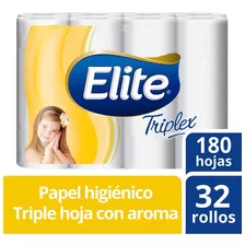 Papel Higiénico Elite Triplex Triple Hoja 32 Rollos