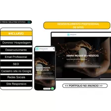 Criação/ Desenvolvimento De Site Profissional Responsivo