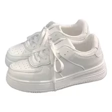 Zapatillas Tenis Deportivas Para Jóvenes Tenis Blanco Dama