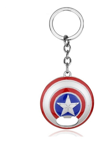 Llavero Destapador Escudo Capitán América Marvel Avengers