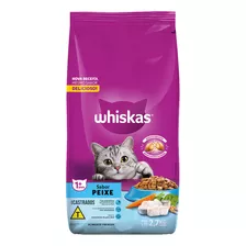 Ração Para Gatos Castrados Sabor Peixe 2,7kg Whiskas 