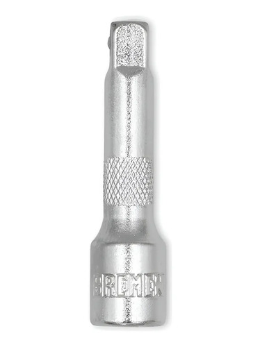 Alargue Barra Extensión Encastre Tubo 1/4 75mm Bremen 5624 Color Plateado