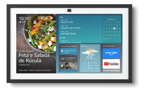 Asistente Personal Echo Show 15 Con Pantalla Inteligente Alexa Full Hd De 15,6 Pulgadas Negra Amazon Negro