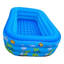 Piscina Inflable Rectangular Para Niños 2.01×140×55 