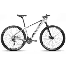 Bicicleta Aro 29 Xks Quadro Aluminio Freio Disco 24 Marchas Cor Branco/preto Tamanho Do Quadro 17